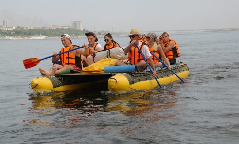 Photo of Сплав по реке на плоту